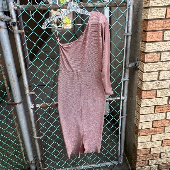 H&M MIDI One Shoulder Dress 6 - Picture 6 of 13